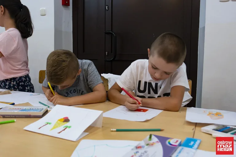 Półkolonie z ostrowskim domem kultury (zdjęcia, wideo)