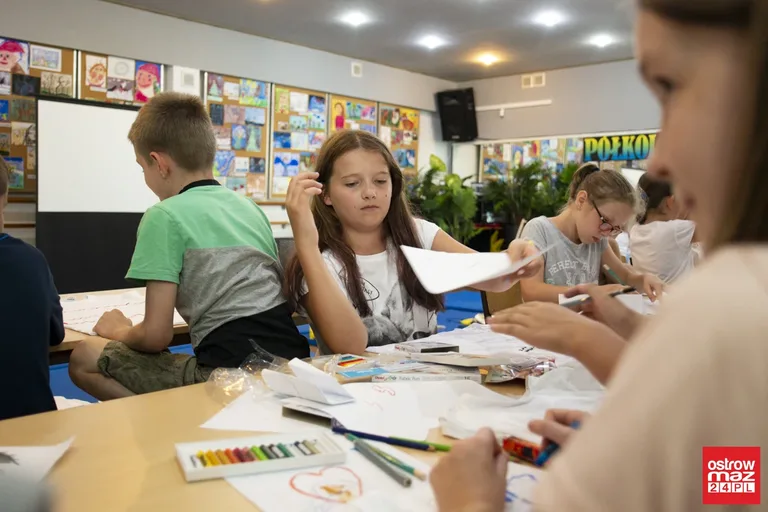 Półkolonie z ostrowskim domem kultury (zdjęcia, wideo)