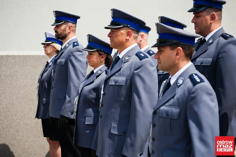Święto Policji obchody w Ostrowi Mazowieckiej (zdjęcia, wideo)