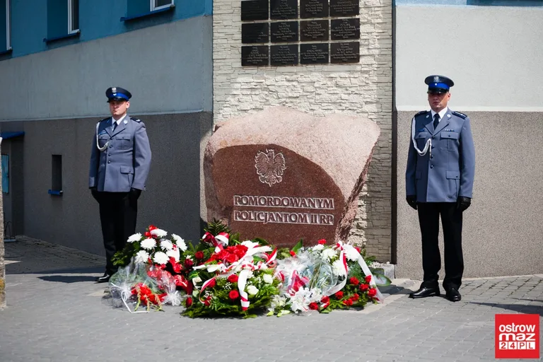 Święto Policji obchody w Ostrowi Mazowieckiej (zdjęcia, wideo)