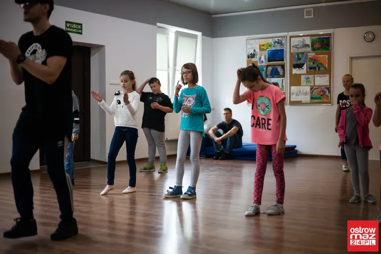 Szlifowali umiejętności taneczne z "Bzygą" (zdjęcia, wideo)