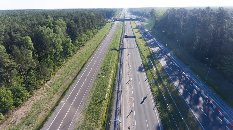 S8 niebawem oddane do użytku? Zobacz zdjęcia z drona