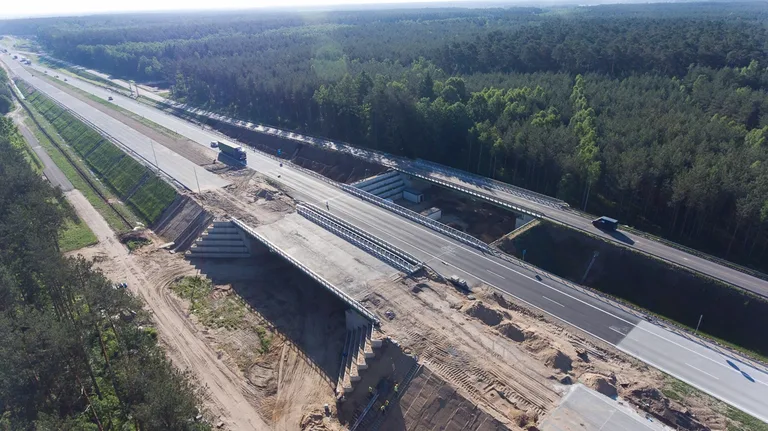 S8 niebawem oddane do użytku? Zobacz zdjęcia z drona