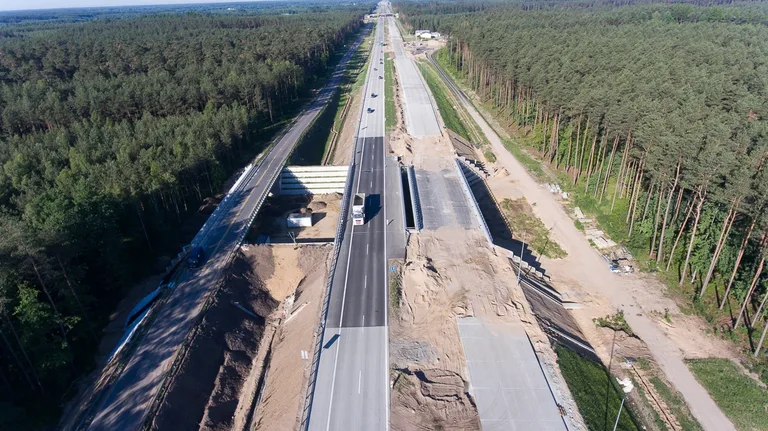 S8 niebawem oddane do użytku? Zobacz zdjęcia z drona