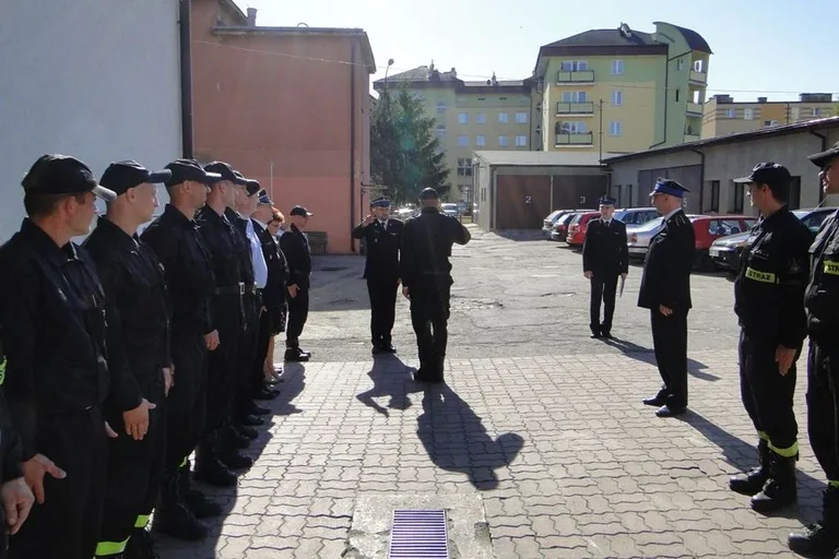 Pożegnanie ze służbą asp. sztab. Zbigniewa Baczewskiego (zdjęcia)