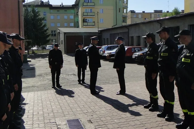 Pożegnanie ze służbą asp. sztab. Zbigniewa Baczewskiego (zdjęcia)