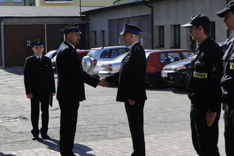 Pożegnanie ze służbą asp. sztab. Zbigniewa Baczewskiego (zdjęcia)
