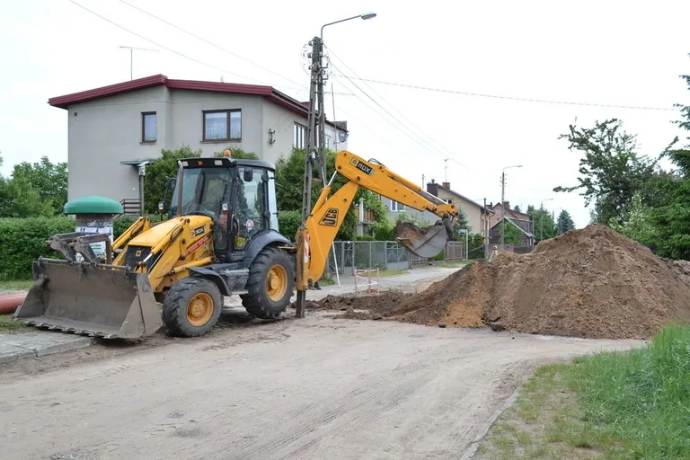 Brok: budowa kanalizacji deszczowej (zdjęcia)