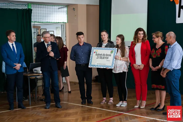Ponad 23 tys. złotych dla Karola. "Rubinek" podsumował akcję (zdjęcia, wideo)