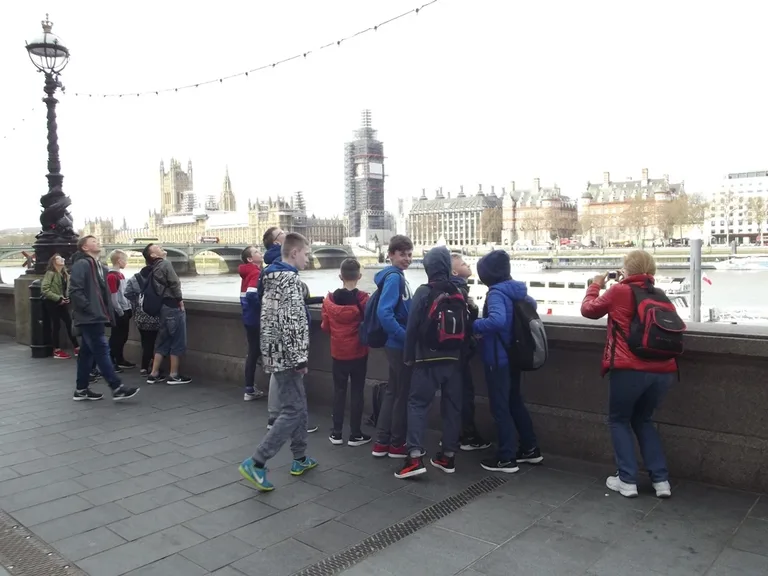 Ostrowscy uczniowie w Londynie (zdjęcia)