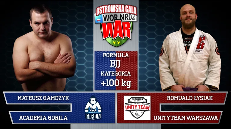 WOR War02: czterech "goryli" zawalczy w brazylijskim jiu jitsu