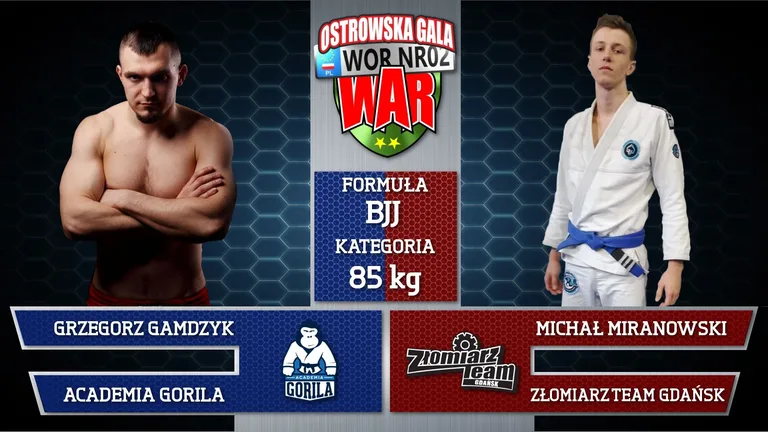 WOR War02: czterech "goryli" zawalczy w brazylijskim jiu jitsu