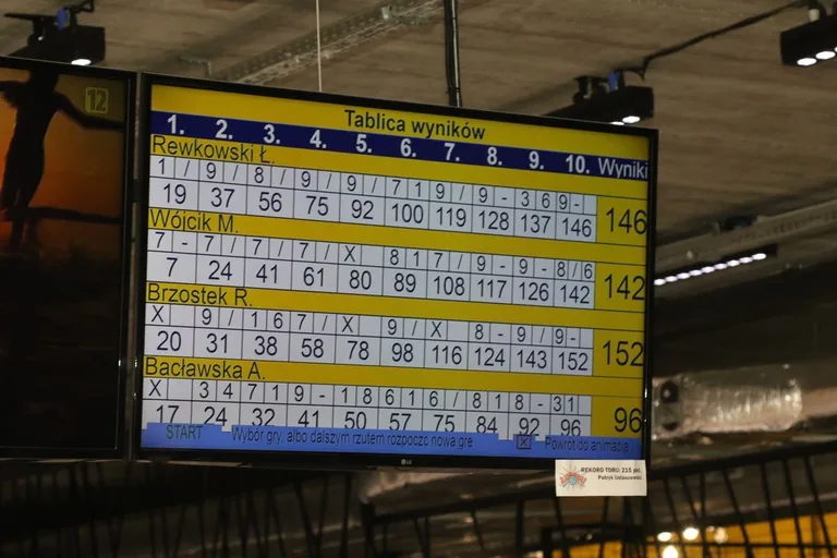 Rewkowski mistrzem w bowlingu (zdjęcia, wideo)