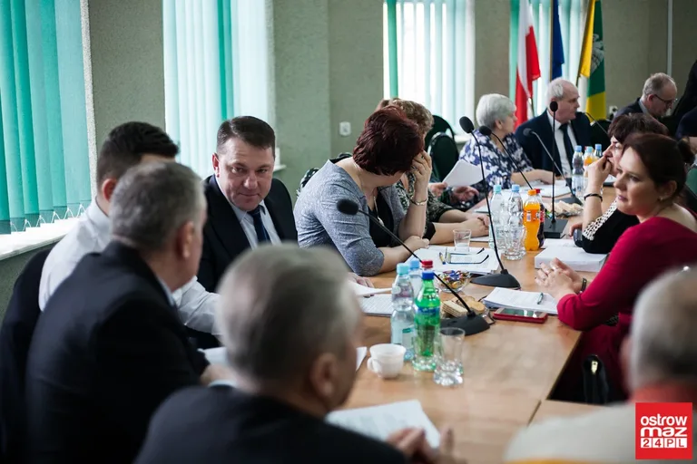Jednogłośni radni gminy Ostrów Mazowiecka (zdjęcia, wideo)