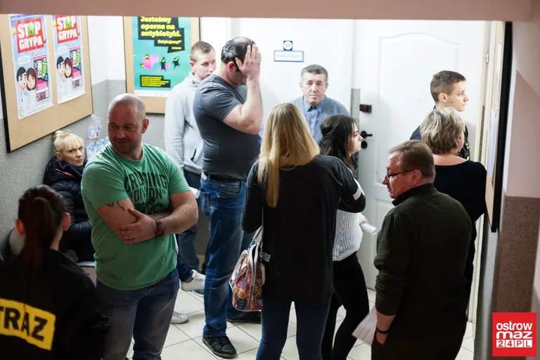 Ostrowska zbiórka krwi w ramach akcji "spoKREWnieni służbą" (zdjęcia)