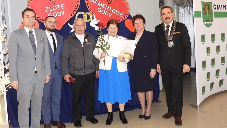 Złote i diamentowe gody w gminie Małkinia Górna (zdjęcia, wideo)