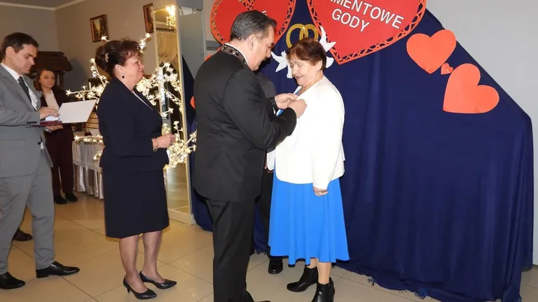 Złote i diamentowe gody w gminie Małkinia Górna (zdjęcia, wideo)