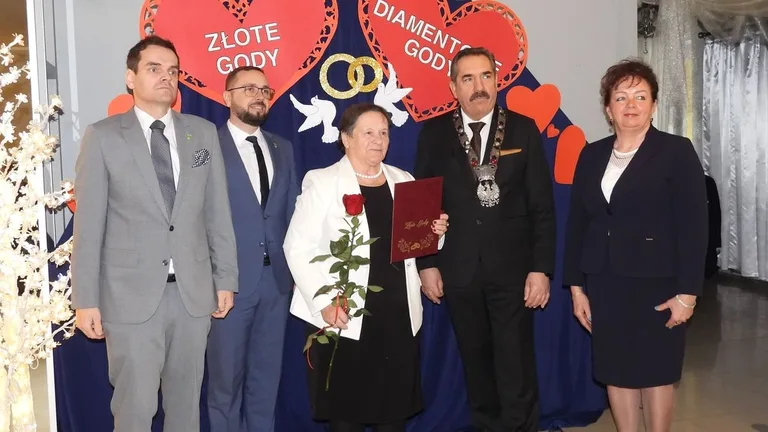 Złote i diamentowe gody w gminie Małkinia Górna (zdjęcia, wideo)