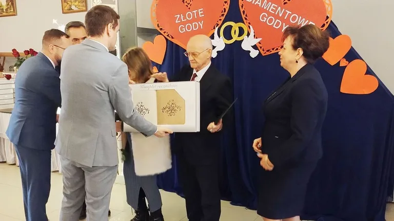 Złote i diamentowe gody w gminie Małkinia Górna (zdjęcia, wideo)