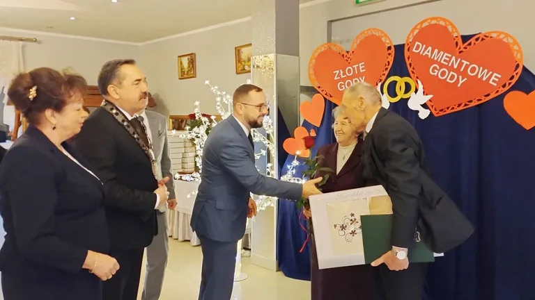 Złote i diamentowe gody w gminie Małkinia Górna (zdjęcia, wideo)