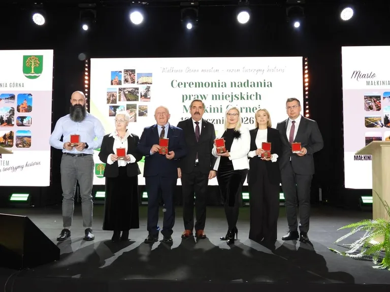 Uroczystość nadania praw miejskich Małkini Górnej (zdjęcia)