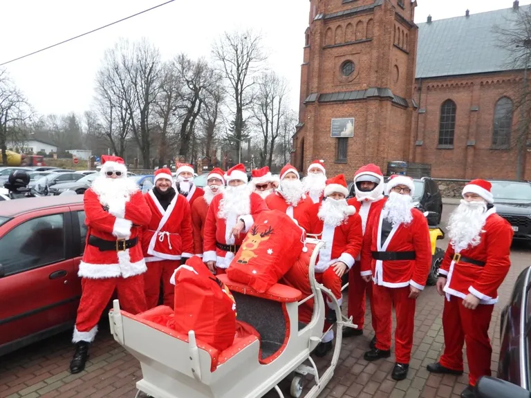 Motomikołaje w Ostrowi Mazowieckiej. Świąteczna akcja KM STAJNIA