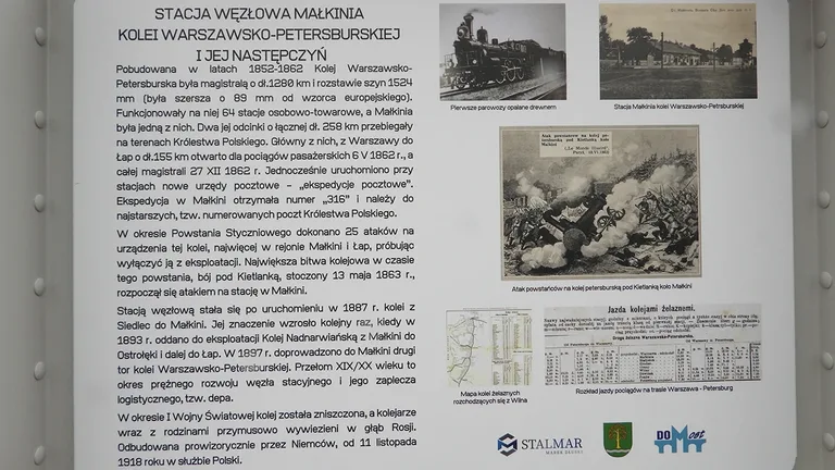 Uroczyste obchody Dnia Kolejarza w Małkini Górnej (zdjęcia)