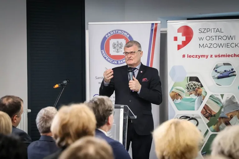O bezpieczeństwie pacjentów z udziałem Głównego Inspektora Sanitarnego. Ważna konferencja w Ostrowi Mazowieckiej (zdjęcia, wideo)
