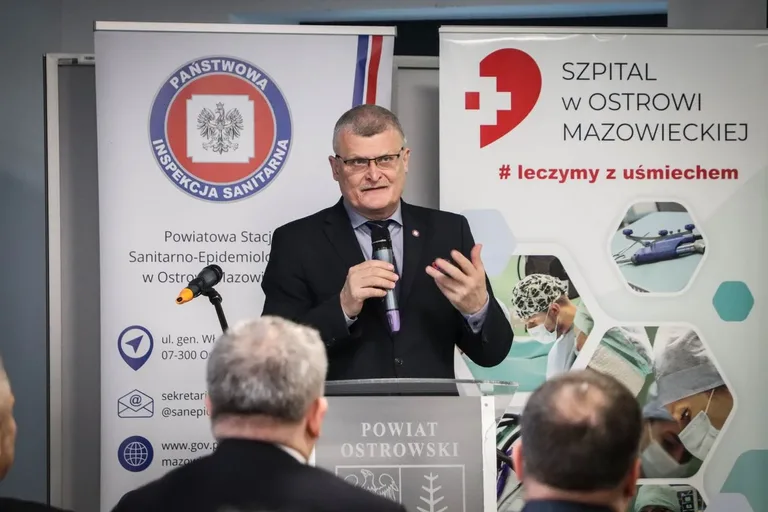 O bezpieczeństwie pacjentów z udziałem Głównego Inspektora Sanitarnego. Ważna konferencja w Ostrowi Mazowieckiej (zdjęcia, wideo)