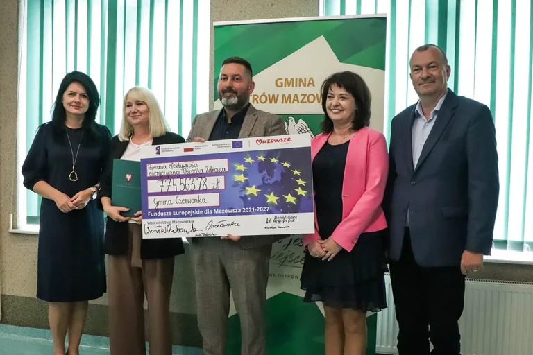 Miliony z Unii na lokalne inwestycje. Ostrów i Brok na liście beneficjentów (zdjęcia)