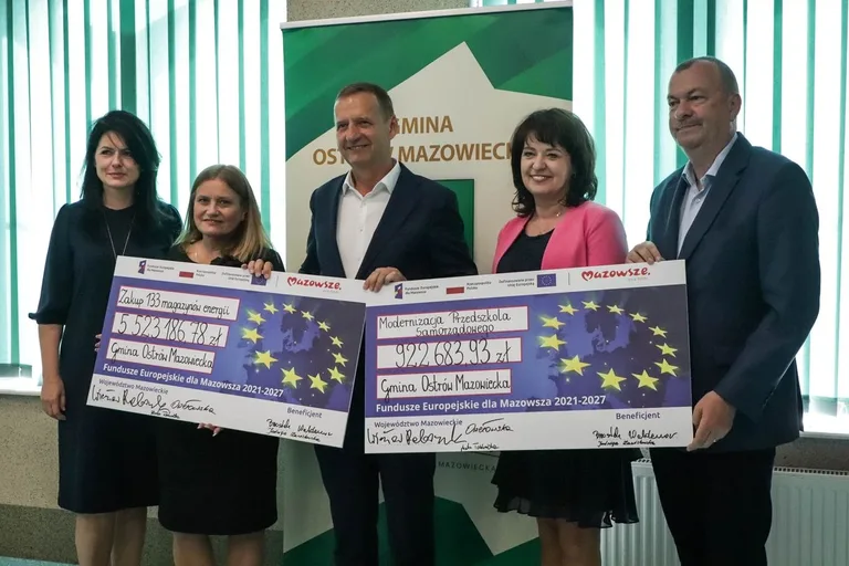 Miliony z Unii na lokalne inwestycje. Ostrów i Brok na liście beneficjentów (zdjęcia)