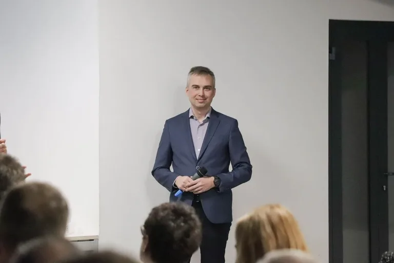 Biznesowa debata w Ostrowi Mazowieckiej. Gościem był Ryszard Petru (zdjęcia)