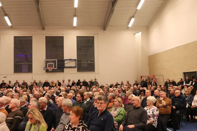 Karol Nawrocki na spotkaniu w Ostrowi Mazowieckiej (zdjęcia)