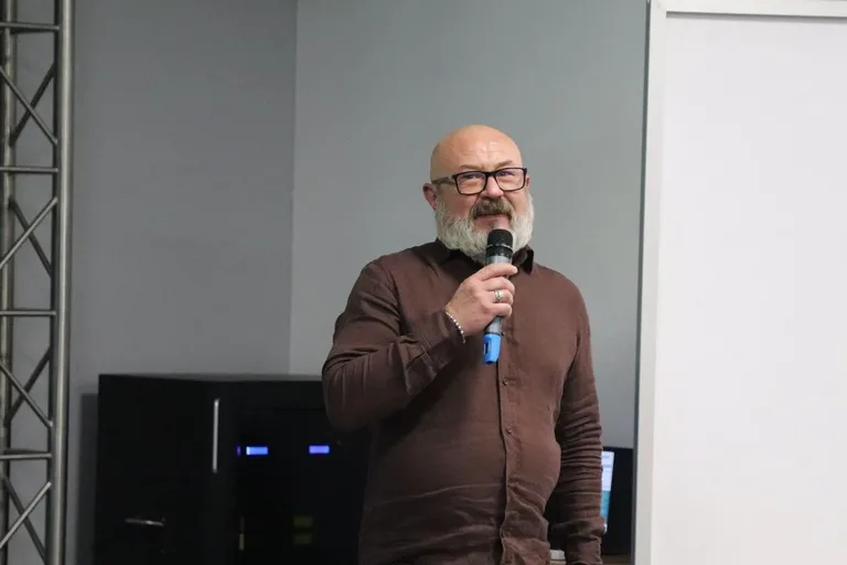 Spotkanie z legendą polskiego kina. Andrzej Beya-Zaborski w Ostrowi Mazowieckiej (zdjęcia)