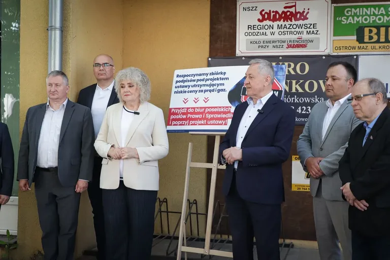Konferencja PiS. Stop podwyżkom od lipca (zdjęcia)