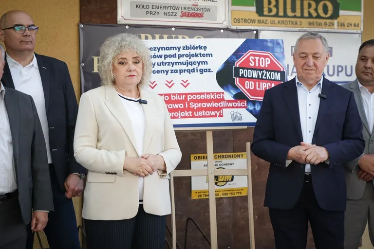 Konferencja PiS. Stop podwyżkom od lipca (zdjęcia)