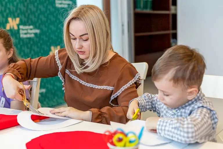 Filcowe Walentynki - Kreatywne Historie w Muzeum Dom Rodziny Pileckich (zdjęcia)