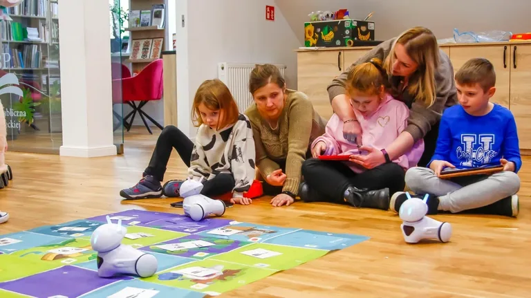 "Zimowe podróże przez świat" - Ferie w Bibliotece (zdjęcia)