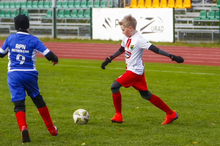 MKS Ostrowianka i APN Ostrołęka rozegrały dwa mecze rocznika 2012 (zdjęcia)