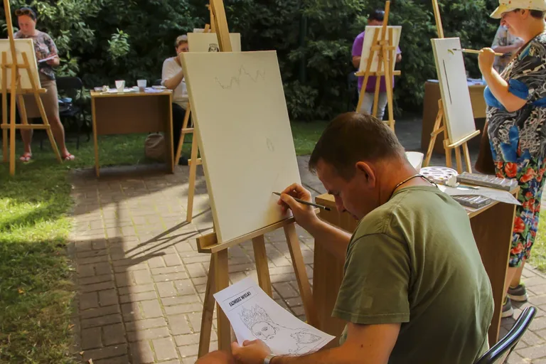 Ostrowianie sprawdzili jak to jest "Być jak Matejko" (zdjęcia)
