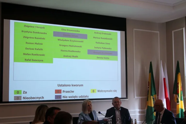 LXI Sesja Rady Powiatu w Ostrowi Mazowieckiej: Kluczowe uchwały i projekty na horyzoncie (zdjęcia)