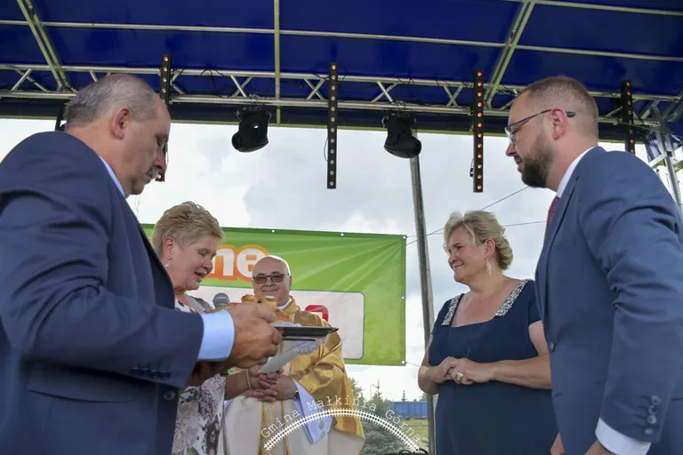 W Małkini Górnej mieszkańcy podziękowali za tegoroczne plony (zdjęcia)