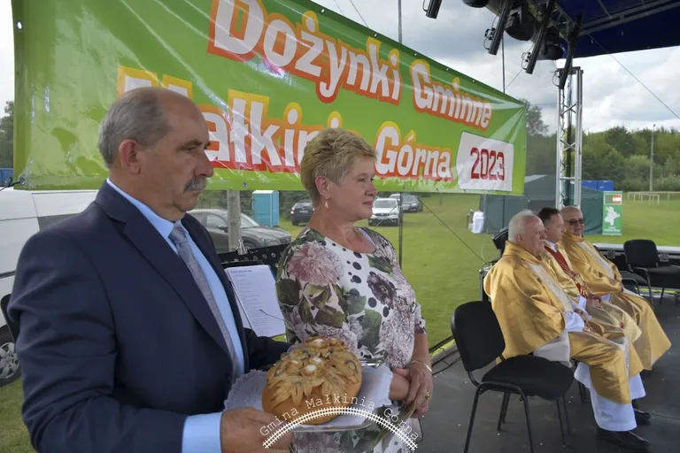 W Małkini Górnej mieszkańcy podziękowali za tegoroczne plony (zdjęcia)