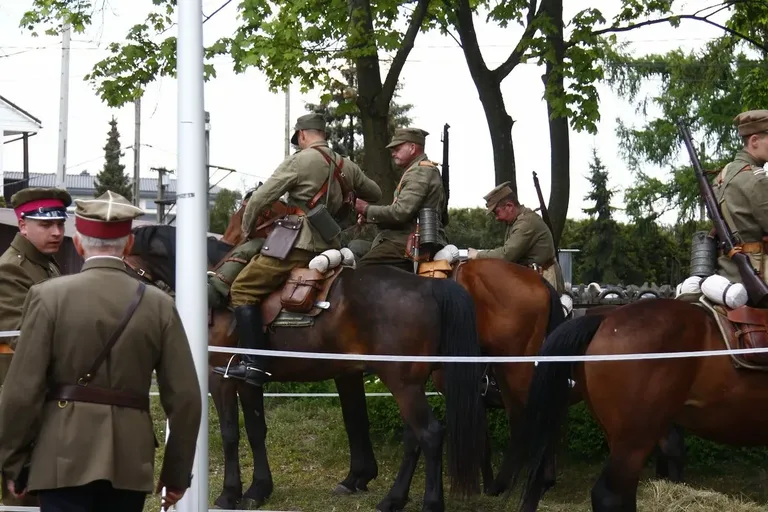 Wspaniała Diorama Historyczna Pułku Ułanów podczas VII Święta Rotmistrza Pileckiego (zdjęcia)