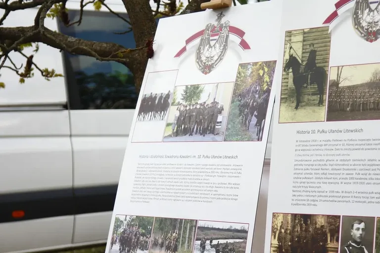 Wspaniała Diorama Historyczna Pułku Ułanów podczas VII Święta Rotmistrza Pileckiego (zdjęcia)