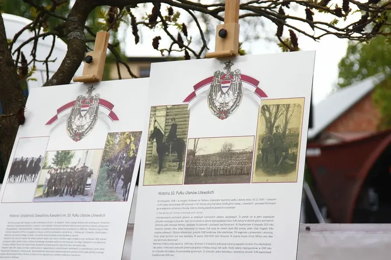 Wspaniała Diorama Historyczna Pułku Ułanów podczas VII Święta Rotmistrza Pileckiego (zdjęcia)