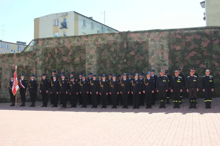 Uroczyste Obchody Dnia Strażaka w Ostrowi Mazowieckiej - honor, odznaczenia i wyróżnienia (zdjęcia)