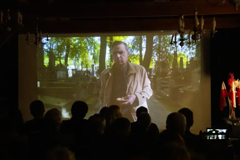 Odkrywanie historii ziemi ostrowskiej w filmie pt. "Pan Mecenas" (zdjęcia)