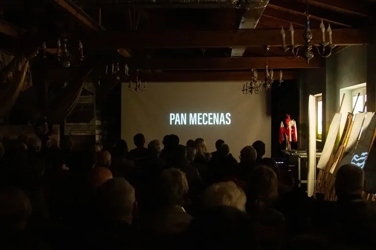 Odkrywanie historii ziemi ostrowskiej w filmie pt. "Pan Mecenas" (zdjęcia)