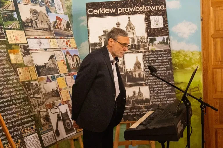 Odkrywanie historii ziemi ostrowskiej w filmie pt. "Pan Mecenas" (zdjęcia)